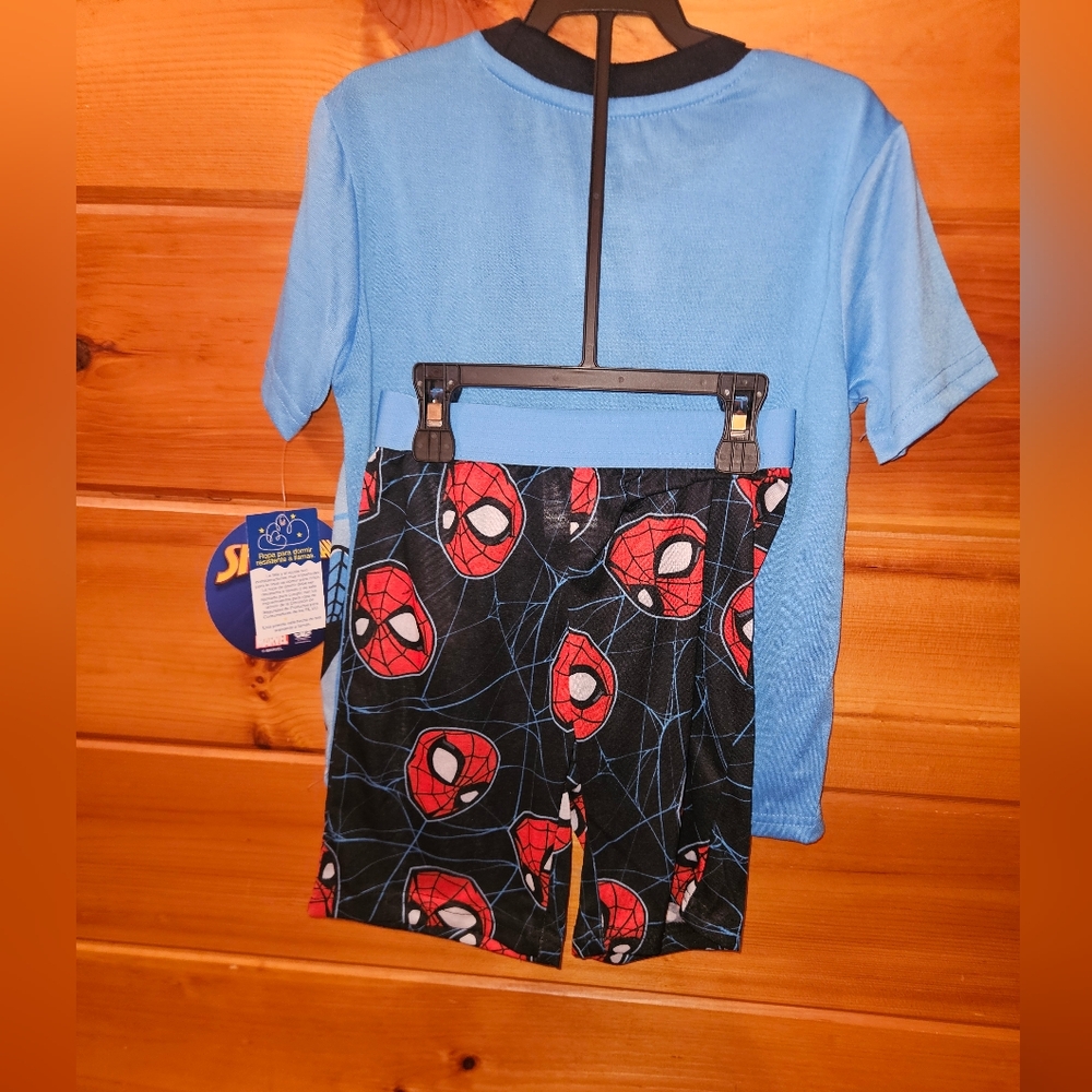 Spiderman Kids 4/5 Pajama Set - Picture 2 of 4